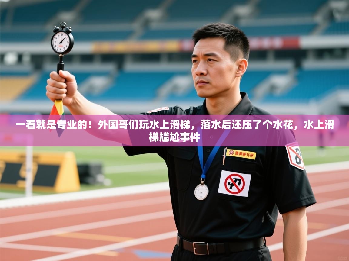 云开体育app官网登录入口-一看就是专业的！外国哥们玩水上滑梯，落水后还压了个水花，水上滑梯尴尬事件