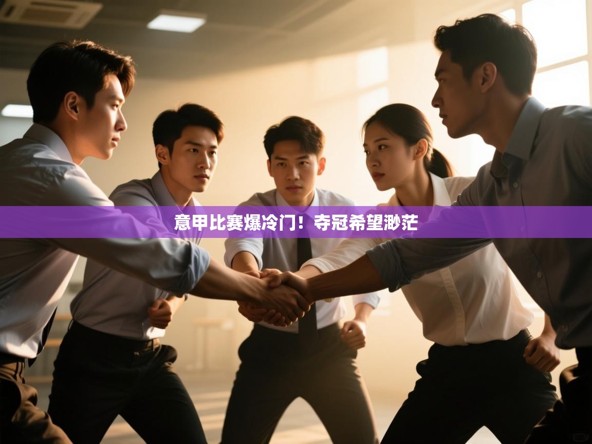 开云体育实名认证入口-意甲比赛爆冷门！夺冠希望渺茫  第1张